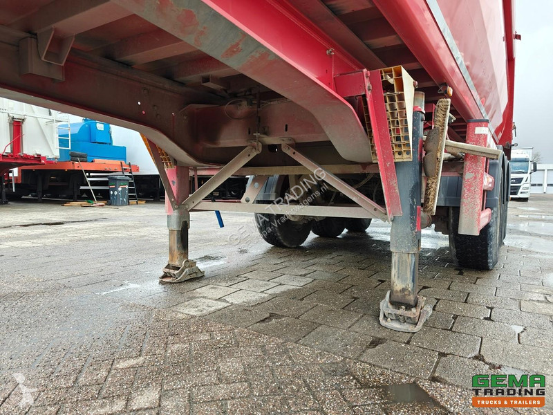 نصف مقطورة Stas S300CX 3-axle BPW - 29m³ -...