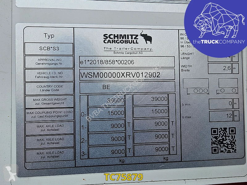 نصف مقطورة Schmitz Cargobull