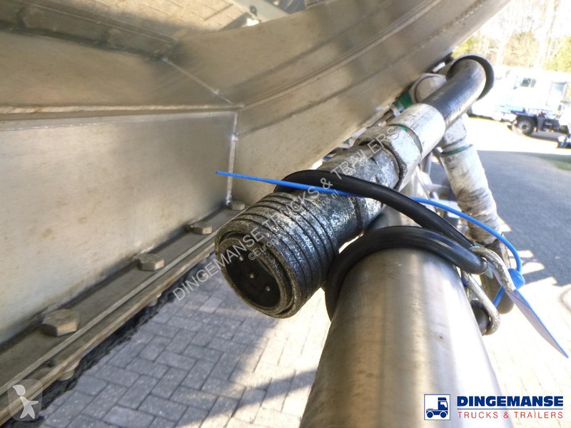 نصف مقطورة Burg Food / chemical tank inox L4BH...