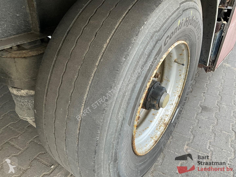 Semirremolque Van Hool box trailer 2 assige...