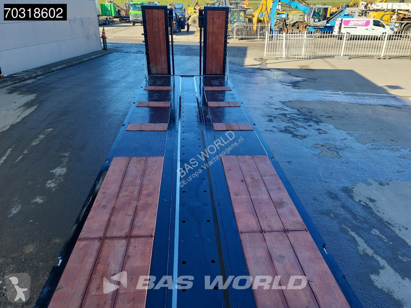 نصف مقطورة  LOWBED 4 axles NEW! Lifting Axle +...