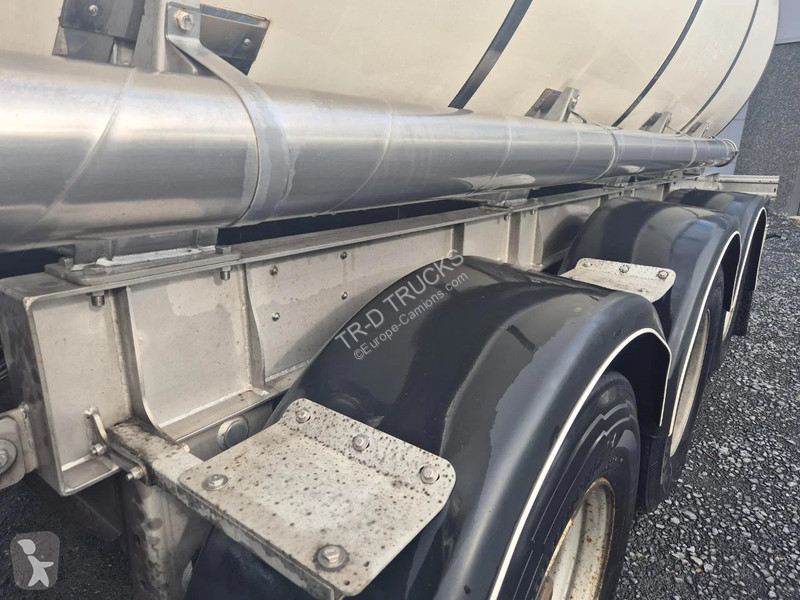 نصف مقطورة Van Hool 26500L INSULATED INOX TANK...