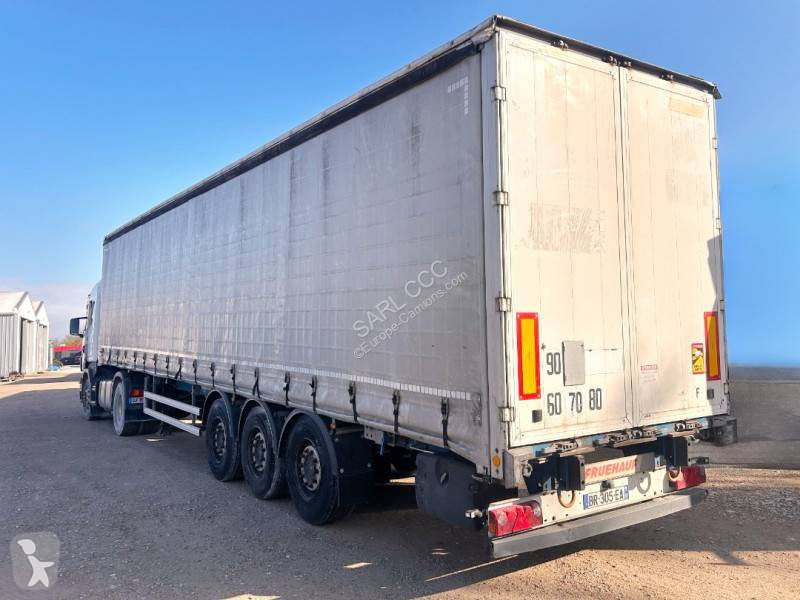 نصف مقطورة Fruehauf BR 305 EA dont 3030€ht de...