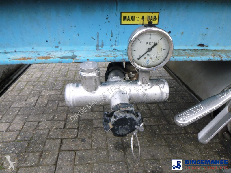 نصف مقطورة Magyar Chemical tank inox L4BH 33 m3...