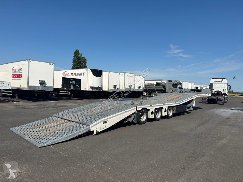 نصف مقطورة Trouillet 38 TONNES DRAWER PORTE A...