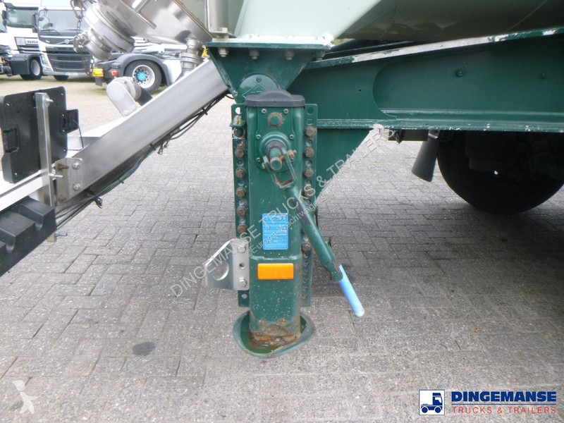 نصف مقطورة Feldbinder Powder tank alu 60 m3...