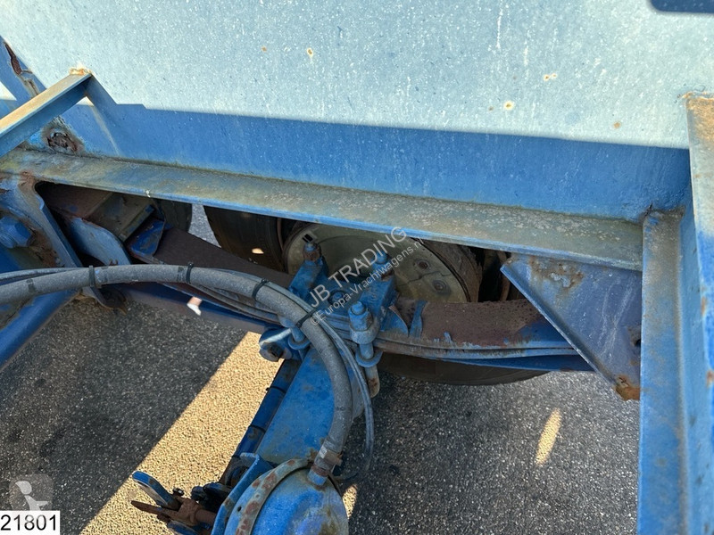 نصف مقطورة Van Hool Chassis 20 ft, Leaf spring