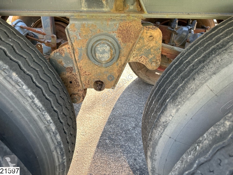 نصف مقطورة Van Hool Chassis 20 ft, Leaf spring