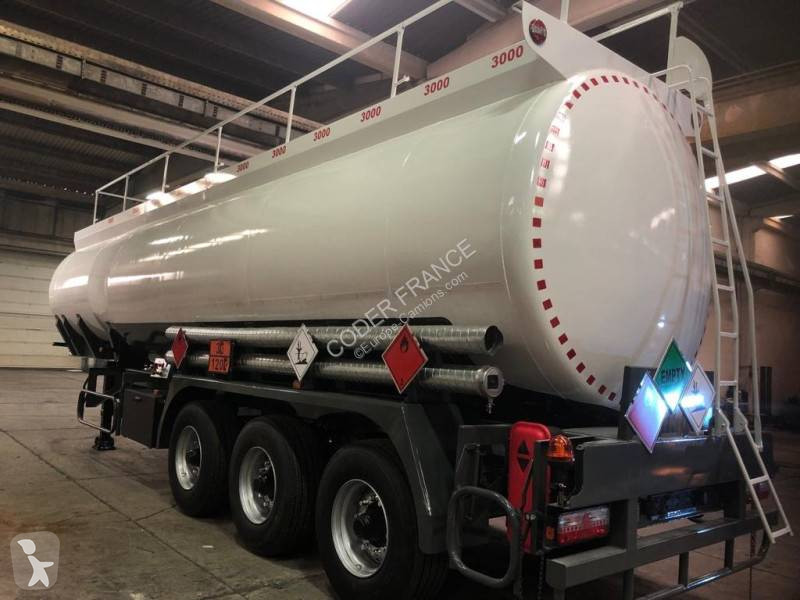 نصف مقطورة Coder CC 40 Citerne Carburants -...