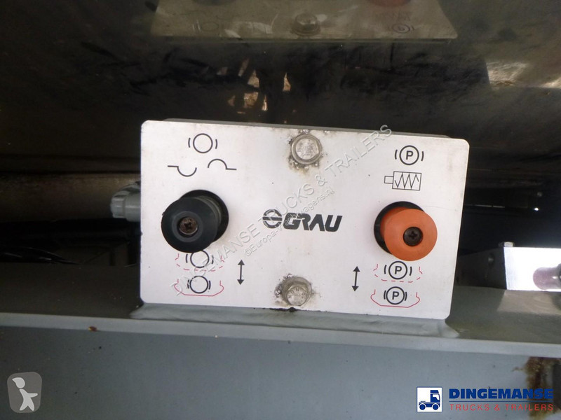 نصف مقطورة Magyar Fuel / oil tank inox 23 m3 /...