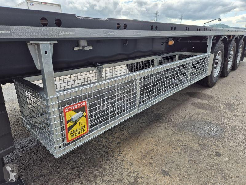 نصف مقطورة Lecitrailer  PLATEAU TWISTLOCKS