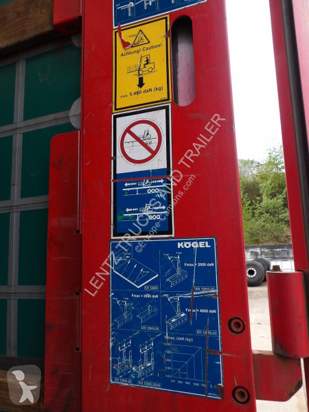 Oplegger Kögel COILMULDE-MERCEDES ACHSEN-TOP