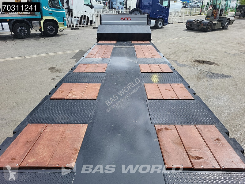 Naczepa do transportu sprzętów ciężkich 4 GVN 4 axles NEW! 6m ...