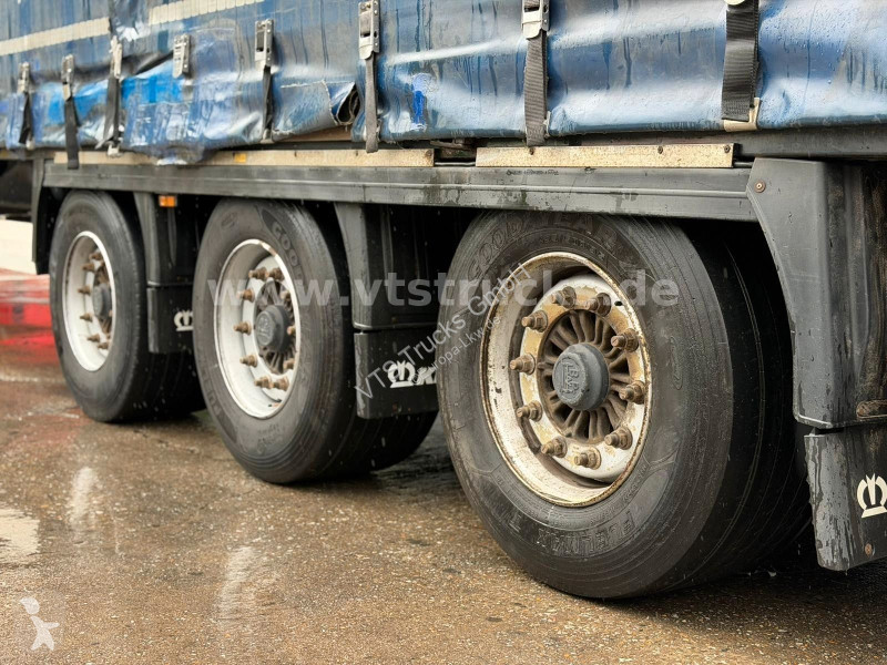 نصف مقطورة Krone Curtainsider, Edscha / MEGA /...