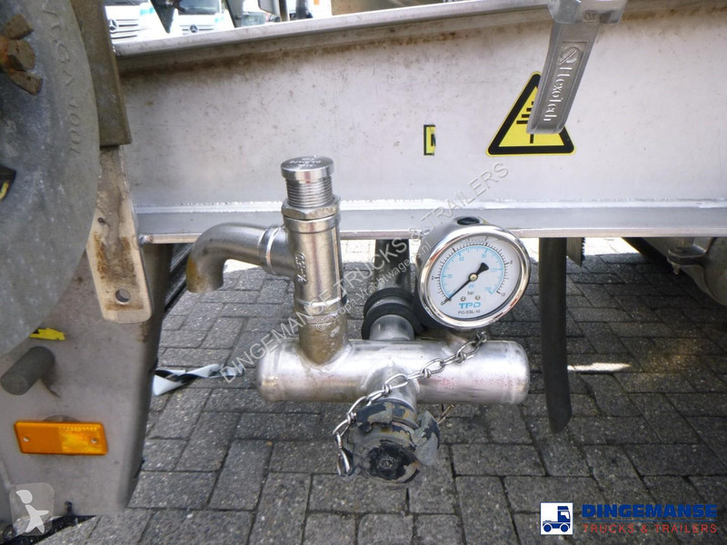 نصف مقطورة Magyar Chemical tank inox L4BH 22.5...
