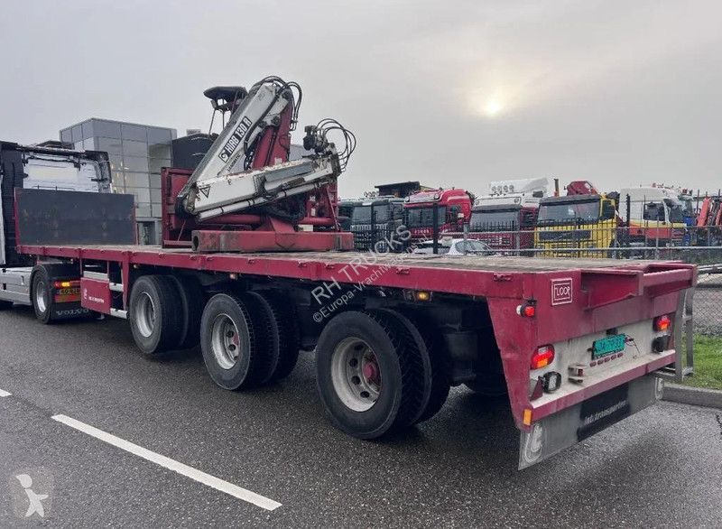 نصف مقطورة Floor FLO 17 30H 3 AXLE BPW + HIAB...