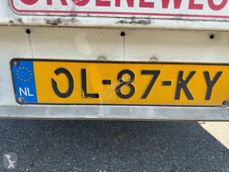 نصف مقطورة Groenewegen DRO-12-27 3 AXLE - BPW -...