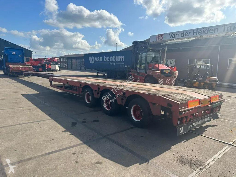 نصف مقطورة Faymonville 3 AXLE STEERING , DOUVLE...