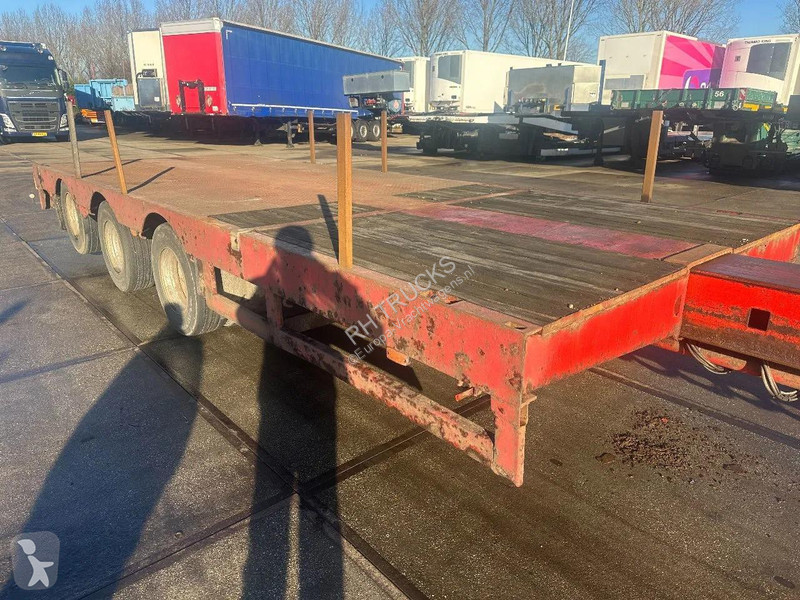 نصف مقطورة Broshuis 3 AXLE , EXTENDABLE 5 METER