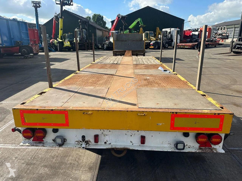 نصف مقطورة Broshuis 21N58A 2 AXLE - LAST AXLE...