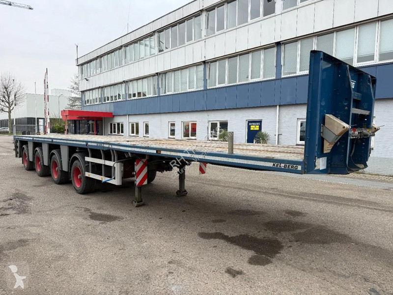 نصف مقطورة Broshuis 4 AXLE - BPW - 4X STEERING...
