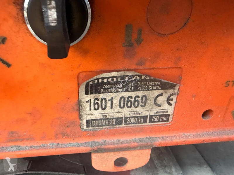 Oplegger Krone 3 AXLE + DHOLLANDIA LIFT 2000 KG...