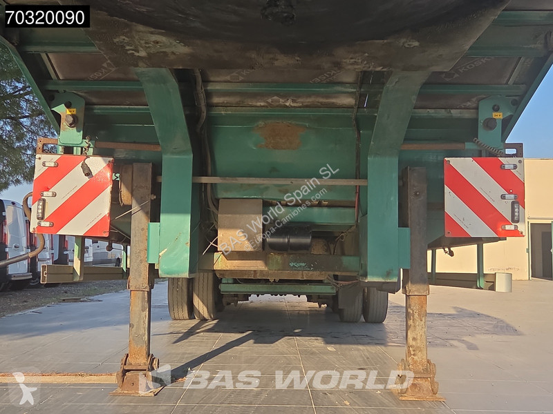 نصف مقطورة  Semiremolque Eje direccional Rampas