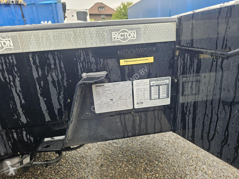 نصف مقطورة Pacton ET3 - MULTI CHASSIS -ALL...
