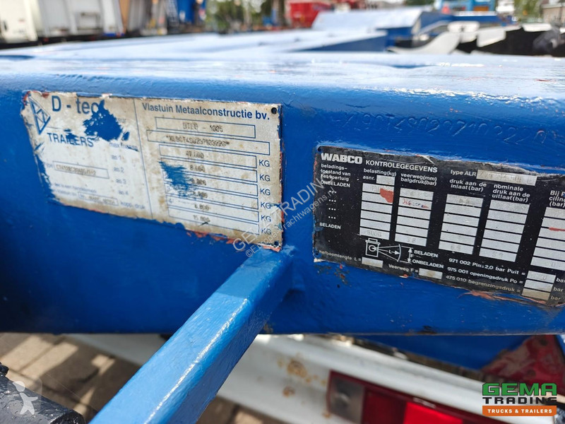 نصف مقطورة D-TEC CT 4S20C3040G 1 + 3 Breaker -...