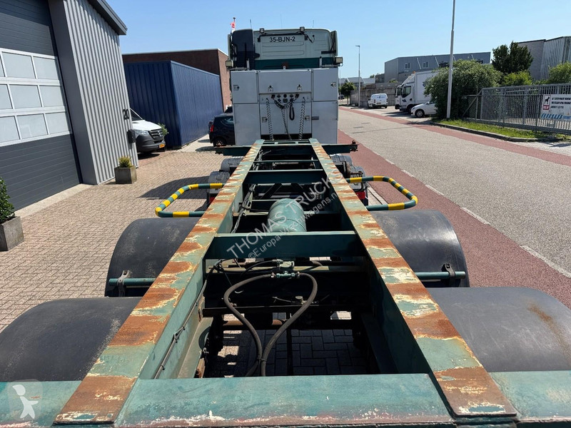 نصف مقطورة Van Hool 20 Ft Container Chassis,...