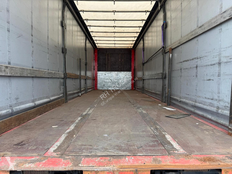 نصف مقطورة  1 AS 1 AXLE + BOX 9,1 METER INSIDE...