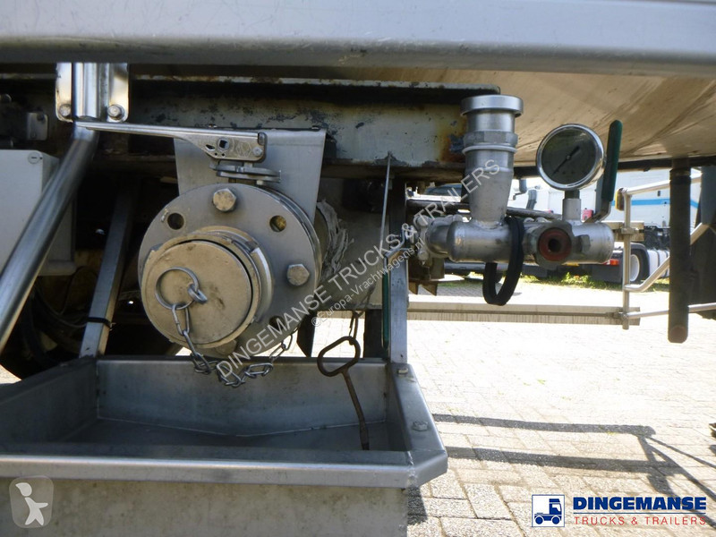 نصف مقطورة Magyar Chemical tank inox 33 m3 / 1...