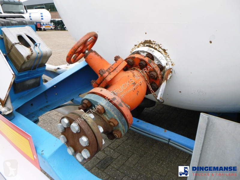 Oplegger  Gas tank steel 46.9 m3 / 1 comp + pump