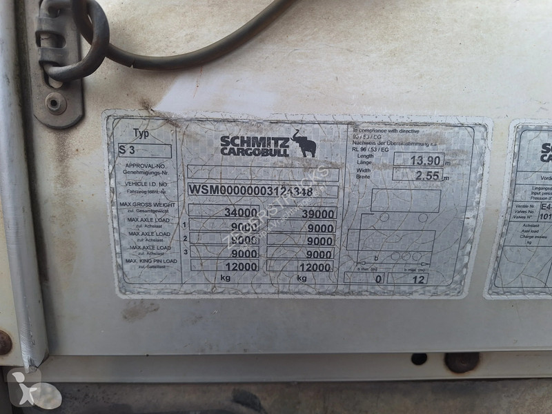 نصف مقطورة Schmitz Cargobull 27