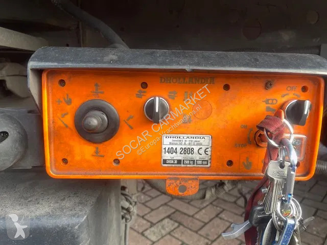 نصف مقطورة Krone CARRIER VECTOR 1950 3 AXELS