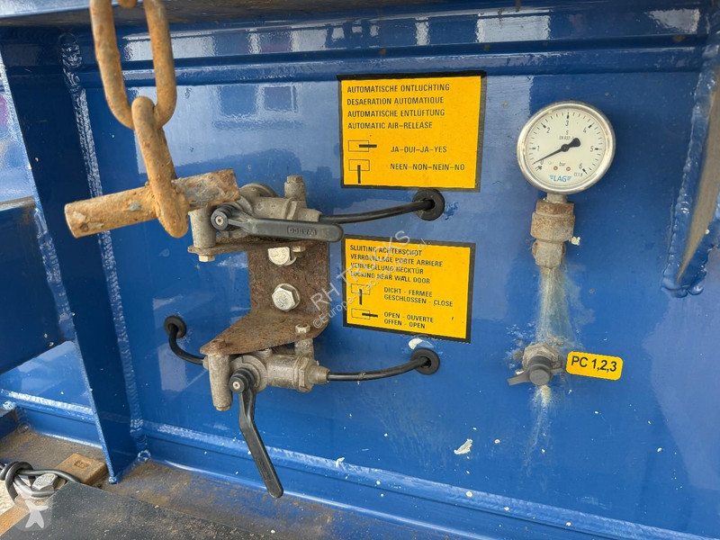 نصف مقطورة LAG O-3-TIP 40 - 3 AXLE + TIPPER 50...