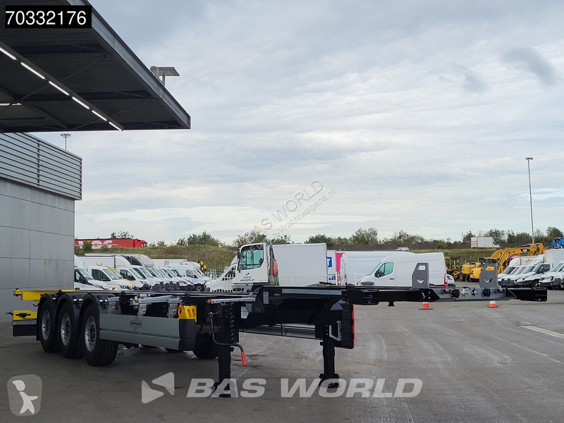 نصف مقطورة Orthaus TR 3 axles Mutli'45 Lift...