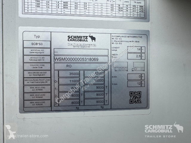 نصف مقطورة Schmitz Cargobull Reefer Multitemp