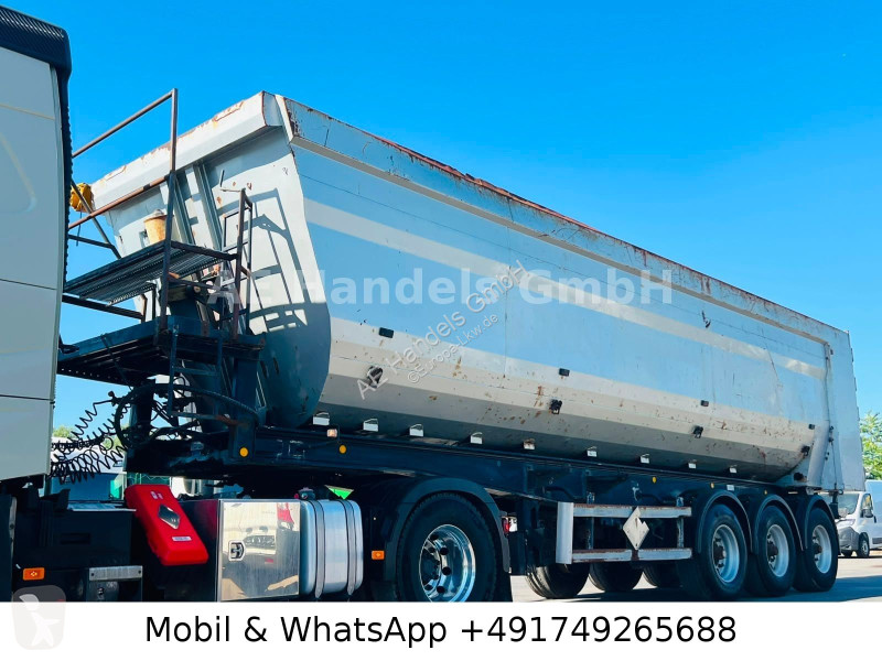 نصف مقطورة Kempf Stahl 50m3 *Alcoa/Liftachse