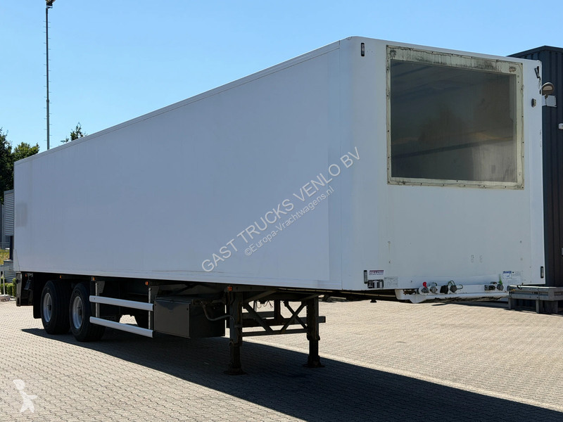 نصف مقطورة Floor Closed Box / Stuur-As /...