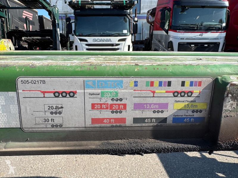 Oplegger D-TEC FLEXITRAILER - TRIPLE EXTENDABLE...