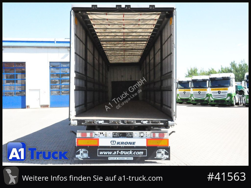 نصف مقطورة Krone SD, Getränke, Safe Curtain,...