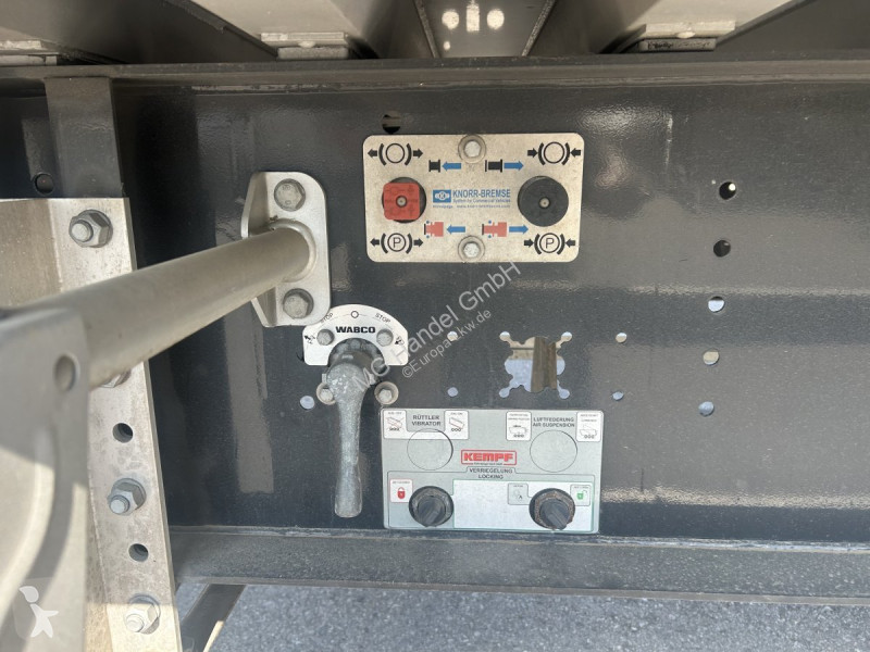 نصف مقطورة Kempf  SKM 39 Alu-Kastenmulde 55m³...