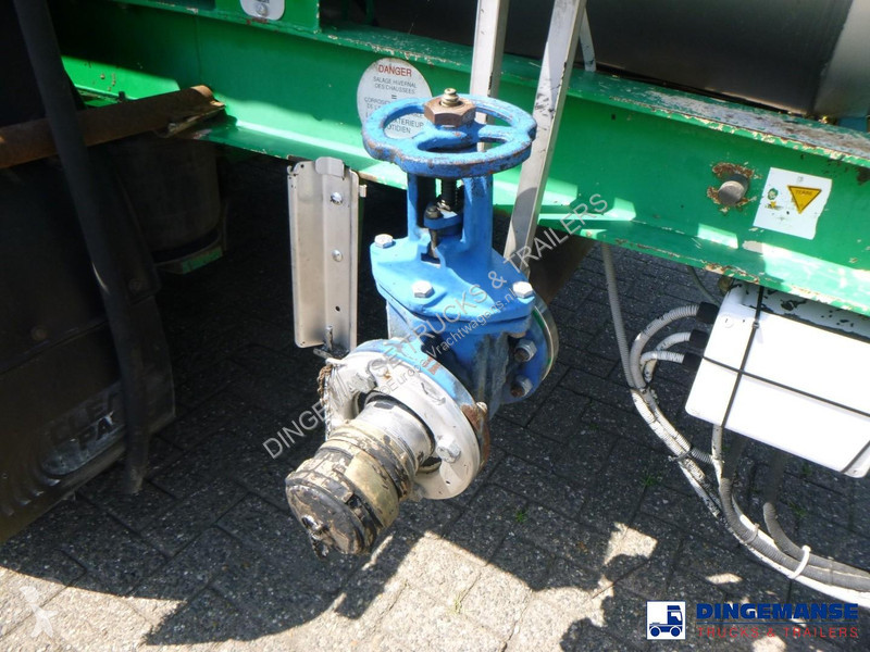 نصف مقطورة Magyar Bitumen tank inox 30 m3 / 1 comp