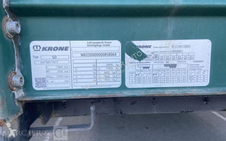 Krone  semi-trailer