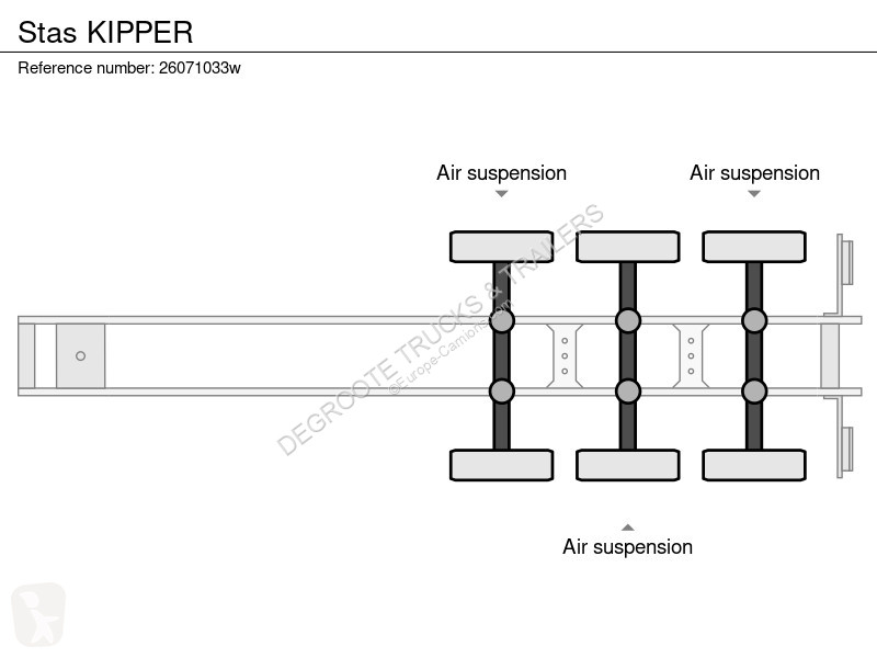 نصف مقطورة Stas KIPPER