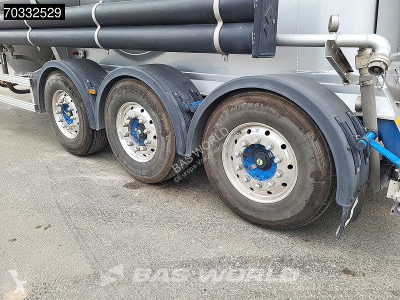 نصف مقطورة Spitzer SFS 2x Liftachse 39m3 Cement