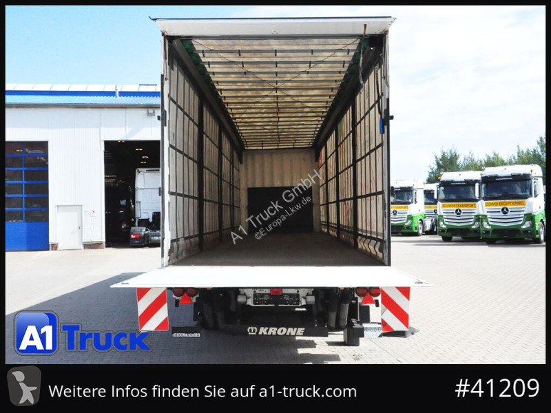 Semitrailer Krone SD, Getränke, Safe Curtain,...