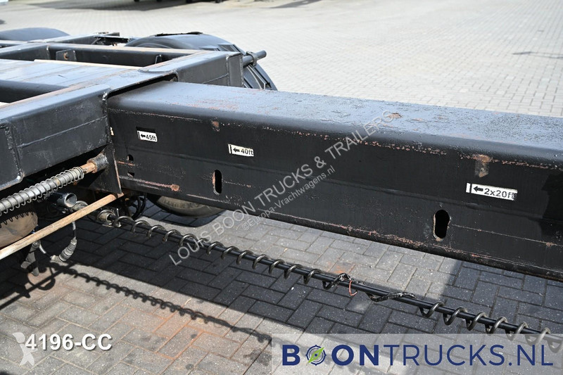 نصف مقطورة Pacton T3-010 | 2x20-30-40-45ft HC *...