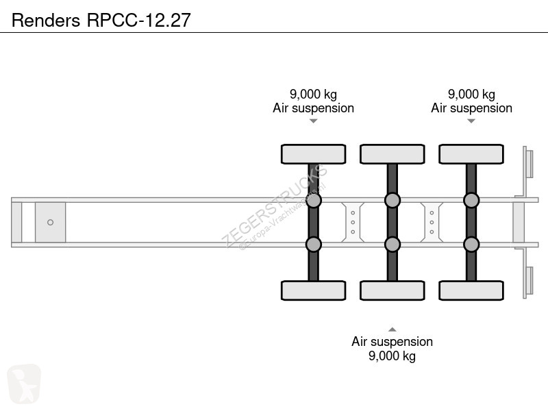 نصف مقطورة Renders RPCC-12.27